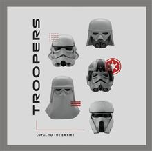 MANDALORIAN & GROGU (TROOPERS) FRAMED ALBUM COVER