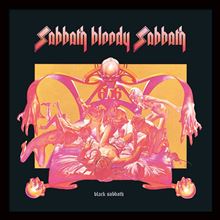 FRAMED BLACK SABBATH (SABBATH BLOODY SABBATH)